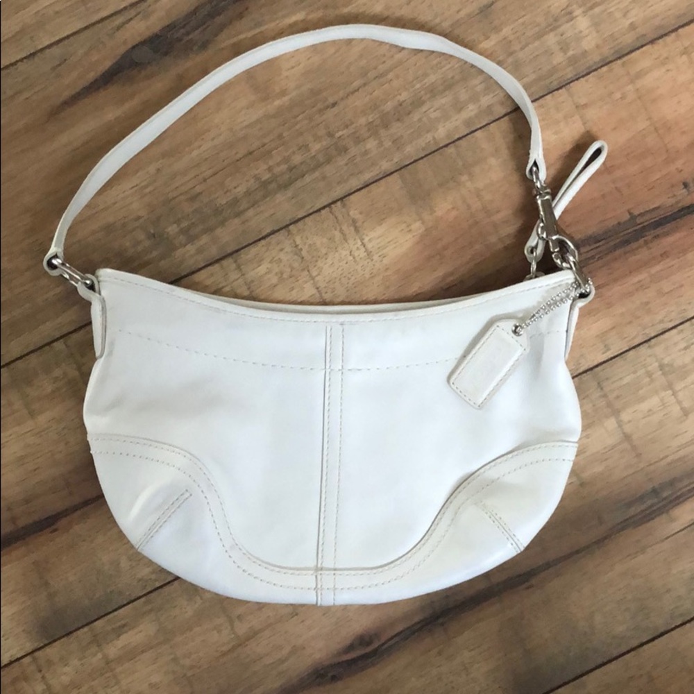 Coach leather purse.